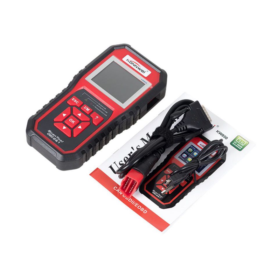 KW850 OBD2 EOBD Car Fault Code Reader