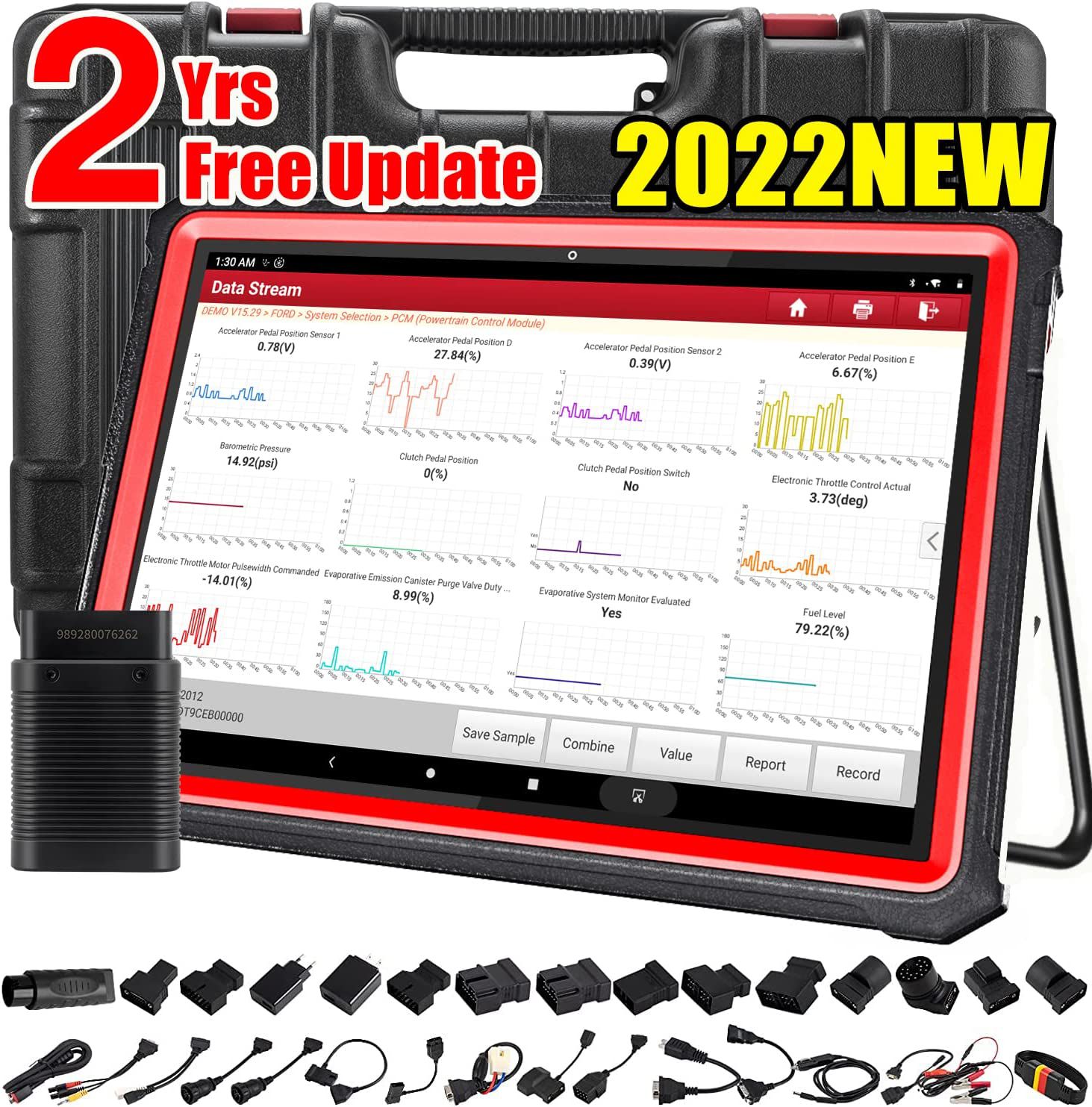 2022 Newest LAUNCH X431 PRO3S+ Bi-Directional Scan Tool with 31+ Reset Service / ECU Coding / AutoAuth FCA SGW