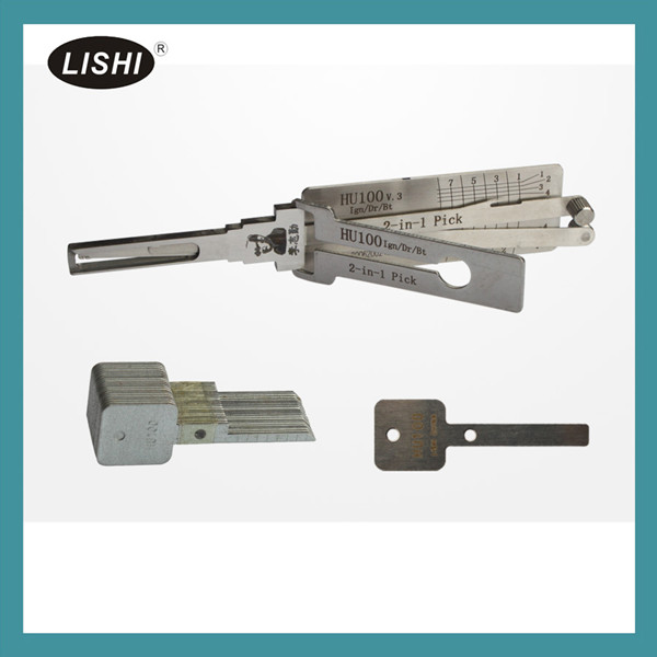 LISHI Decoder picks new OPEL HU100 2 IN 1