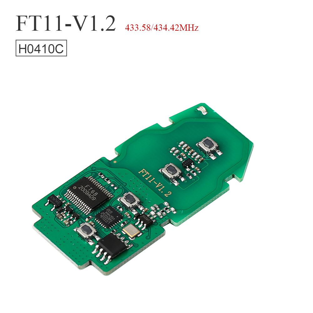 Lonsdor FT02 PH0440B Update Version of FT11-H0410C 312/314 MHz Toyota Smart Key PCB Frequency Switchable