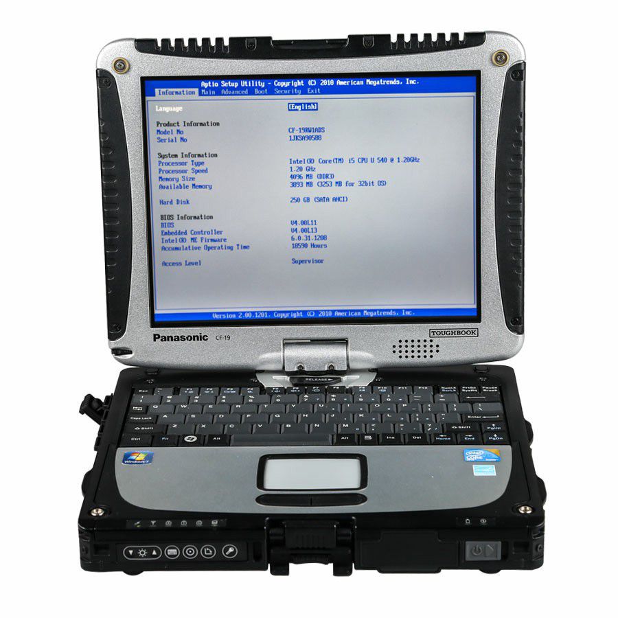 V2022.12 MB SD C4 Plus Support Doip with SSD Plus Panasonic CF19 I5 4GB Laptop Software Installed Ready to Use