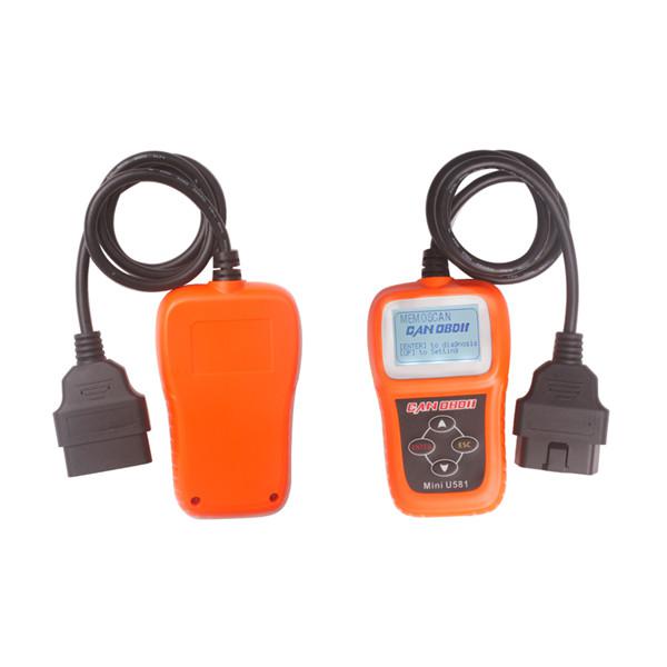 Memoscan Mini U581 CAN OBDII/EOBDII Reader Support Multi languages Update Online