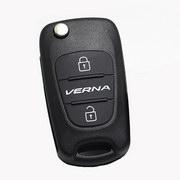 Modified Flip Remote Key Shell 2 Buttons For Hyundai Verna  5pcs/lot