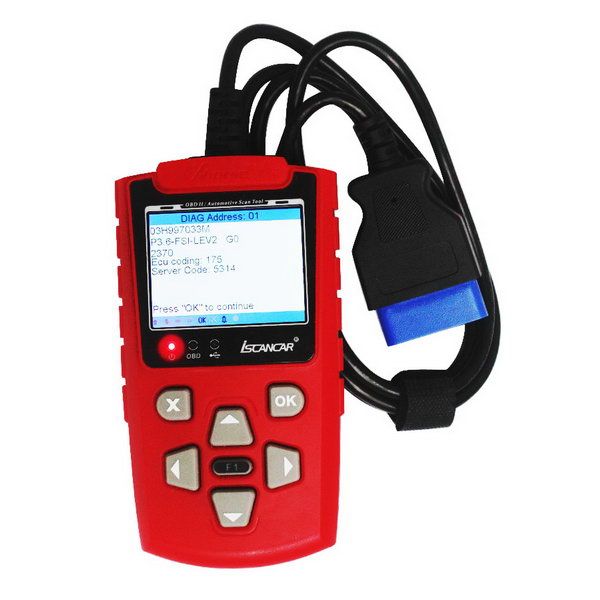 Super VAG ISCANCAR VAG KM IMMO OBD2 Code Scanner Best Choice for VW AUDI Update Online