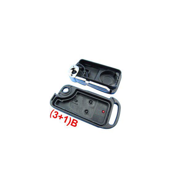 Remote Key Shell (3+1) Button for New Benz 5pcs/lot