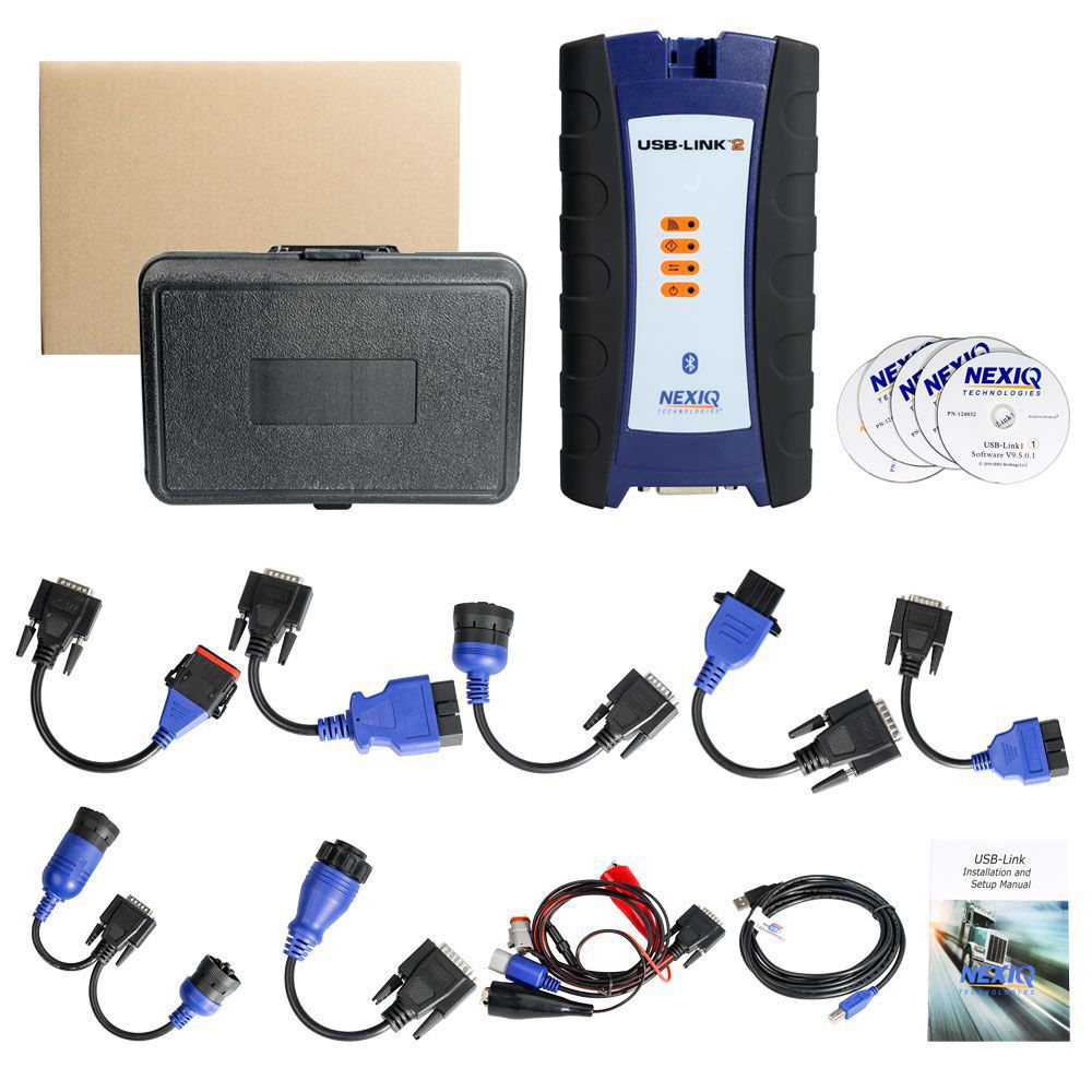 NEX-IQ 2 USB Link with Software Diesel Truck Interface with All Installers Without Bluetooth