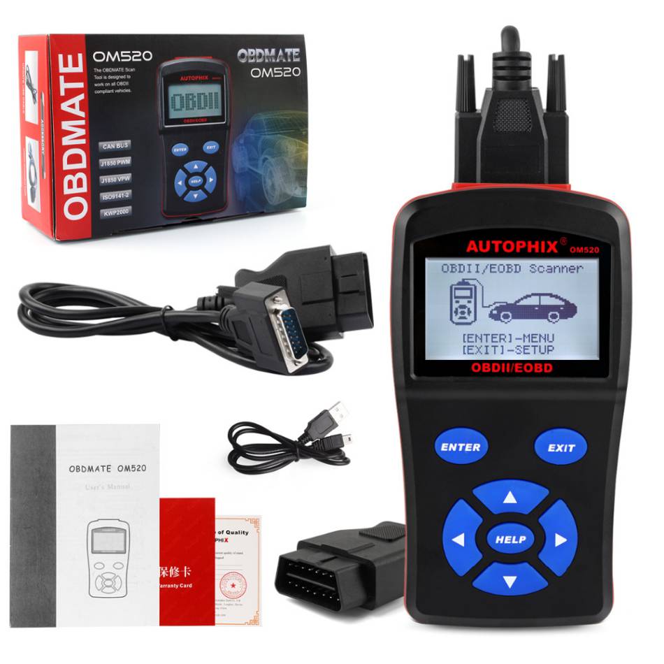 AUTOPHIX OBDMATE OM520 OBD2 Model Code Reader