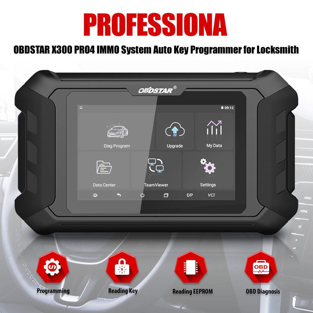 OBDSTAR X300 Pro4 Pro 4 Key Master Auto Key Programmer
