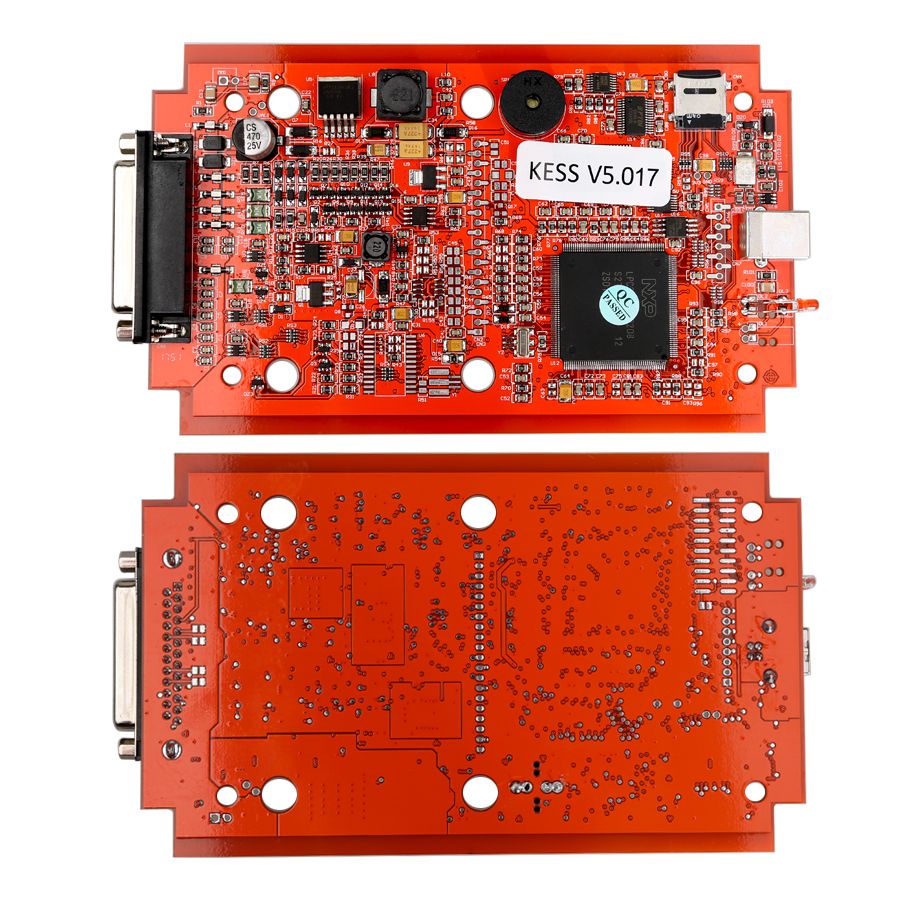 Online Version Kess V5.017 with Red PCB Support 140 Protocol No Token Limited Free Shipping