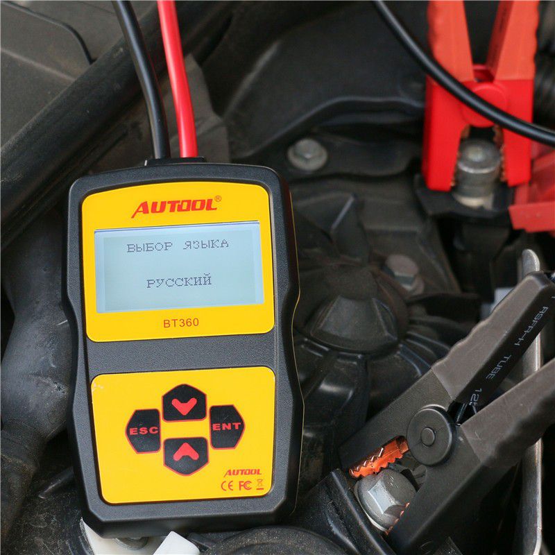 Original AUTOOL BT360  Battery Tester  with Portable Design