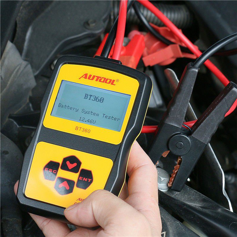 Original AUTOOL BT360  Battery Tester  with Portable Design