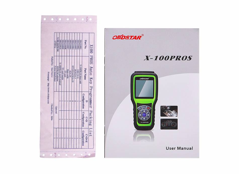Original OBDStar X100 PROS C + D +EEPROM Model X-100 PROS Auto Key Programmer Odometer Correction Tool