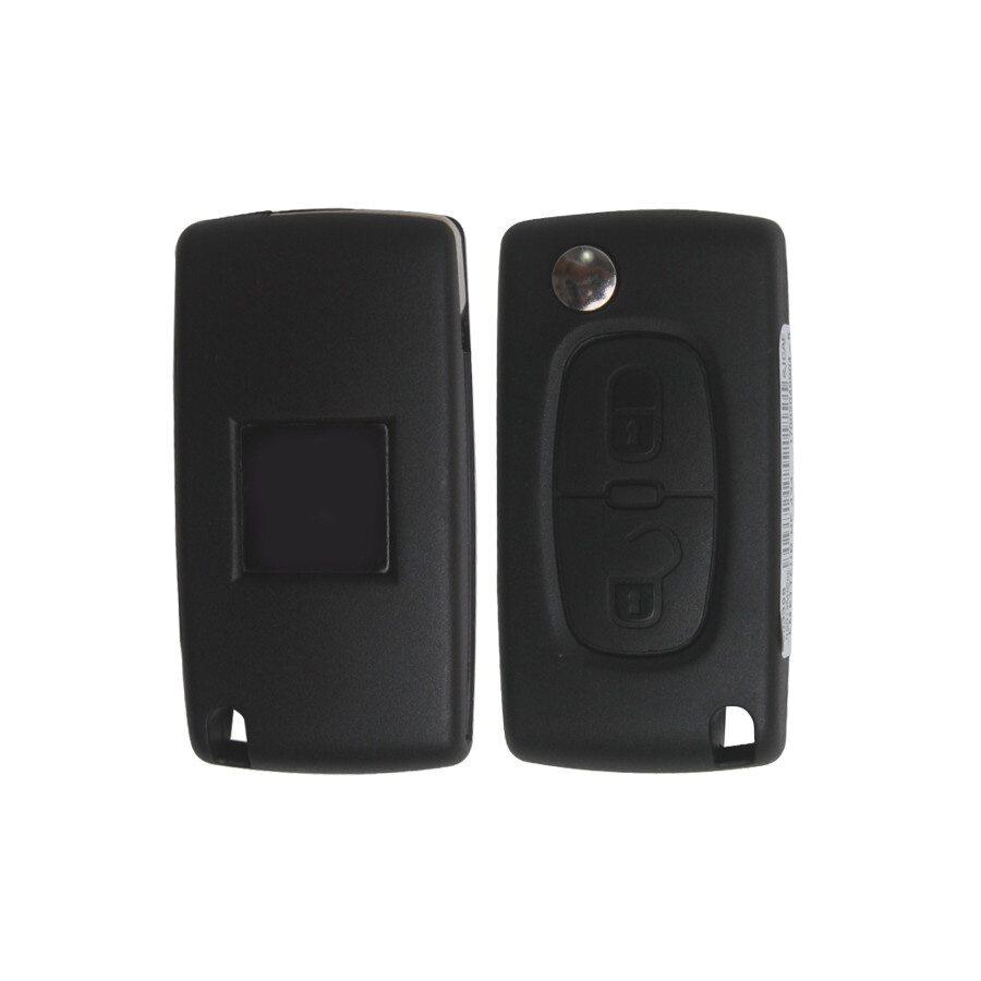 Original Remote Key For Peugeot 307 Flip 2 Button With ID46 Chip