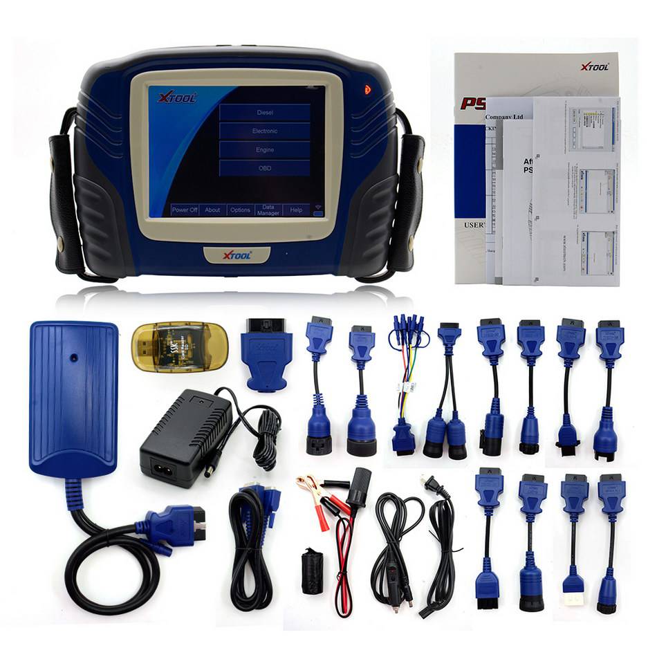 Original Xtool PS2 Professional Automobile Heavy Duty Truck Diagnostic Tool Update Online