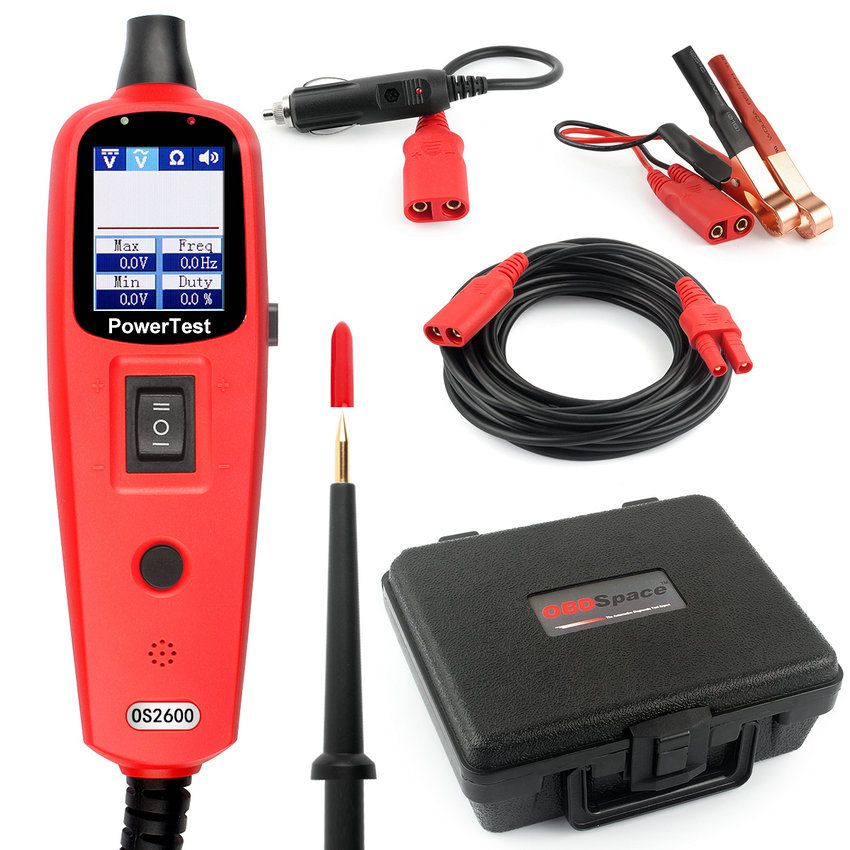 Car Electric Circuit Tester Tool OBDSPACE OS2600 Power Probe Electrical System Tester