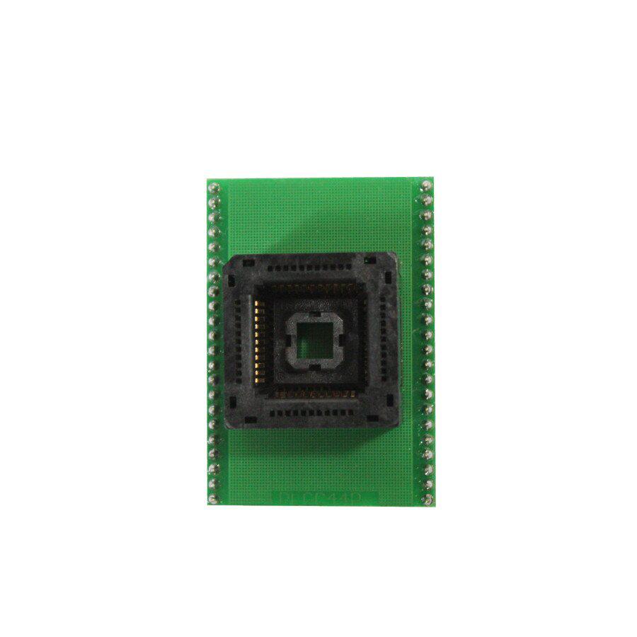 PLCC44 socket adapter for chip programmer