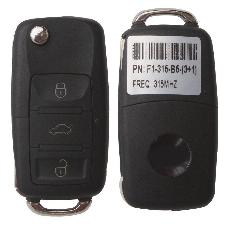 Remote 4 Button Key Shell For Ford