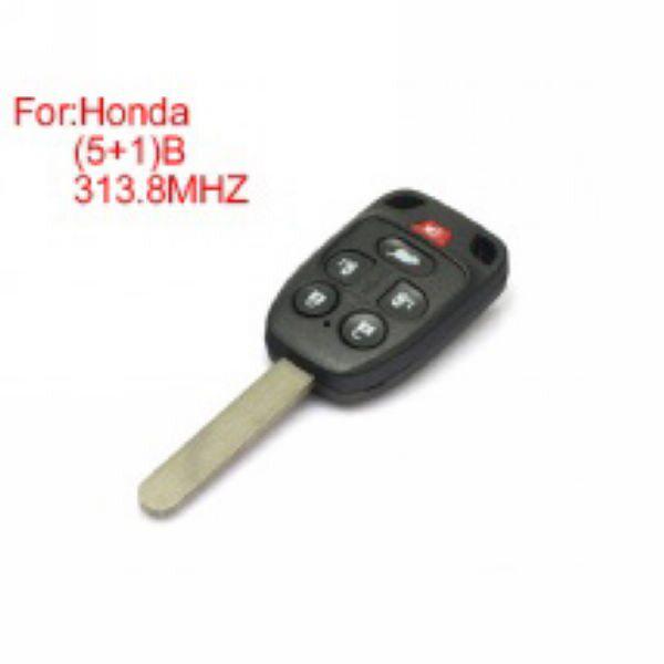 Remote Key 5+1Buttons 313.8MHZ For Honda