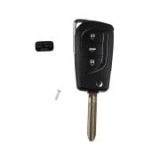Modified Flip Remote Key Shell 3 Button For Toyota 5pcs/lot New