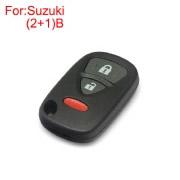 Remote Key Shell 2+1 Buttons For Suzuki  (use for USA) 5pcs/lot