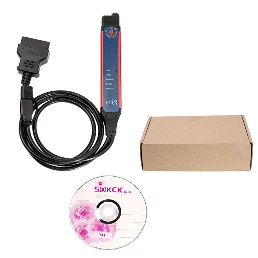 Promotion Scania VCI-3 VCI3 Scanner Wifi Diagnostic Tool Scania SDP3 V2.51.3.6 for Scania