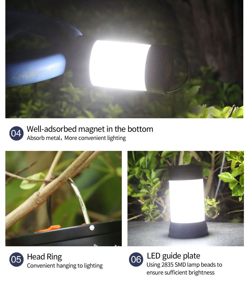 Camping Light Flashlight T1 Camp Lamp LED Torch Light