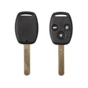 2005-2007 remote key 3 button and chip separate ID:46  For Honda ( 315 MHZ ) fit ACCORD FIT CIVIC ODYSSEY 10pcs/lot
