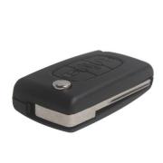 Flip Remote Key 3 Button For Peugeot 307