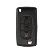 Flip Remote Key Shell 3 Button( light button and without battery location) For citroen 5pcs/lot