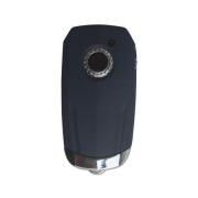 Flip Remote Key Shell 1 Button Blue Color Internal Clotting For Fiat  5pcs/lot