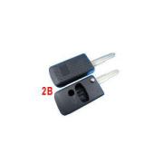 Remote Key Shell 3 Button For Mitsubishi Flip 5pcs/lot