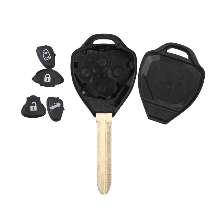 Remote Key Shell 3 Button Without Sticker For Toyota 10pcs/lot