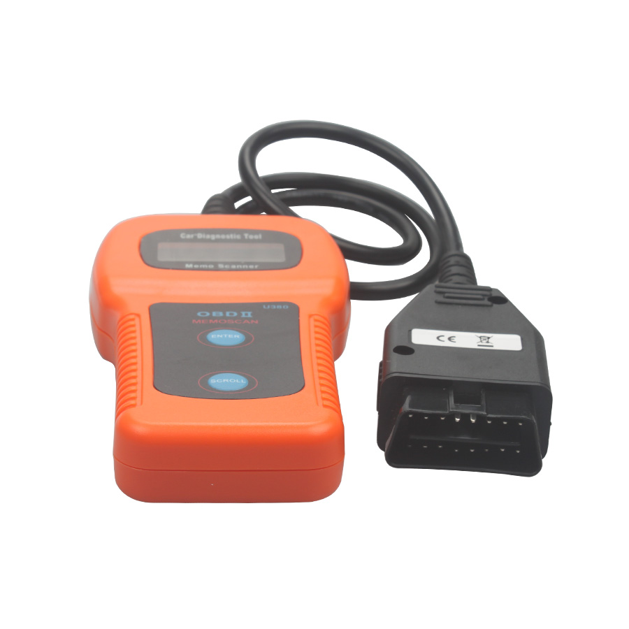 U380 OBDII OBD2 EOBD Engine Scanner Trouble Code Reader