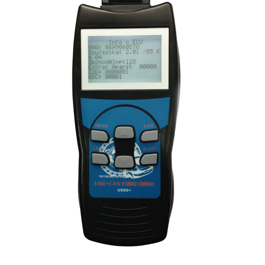 U600+ VAG CAN EOBD/OBDII Professional Scanner