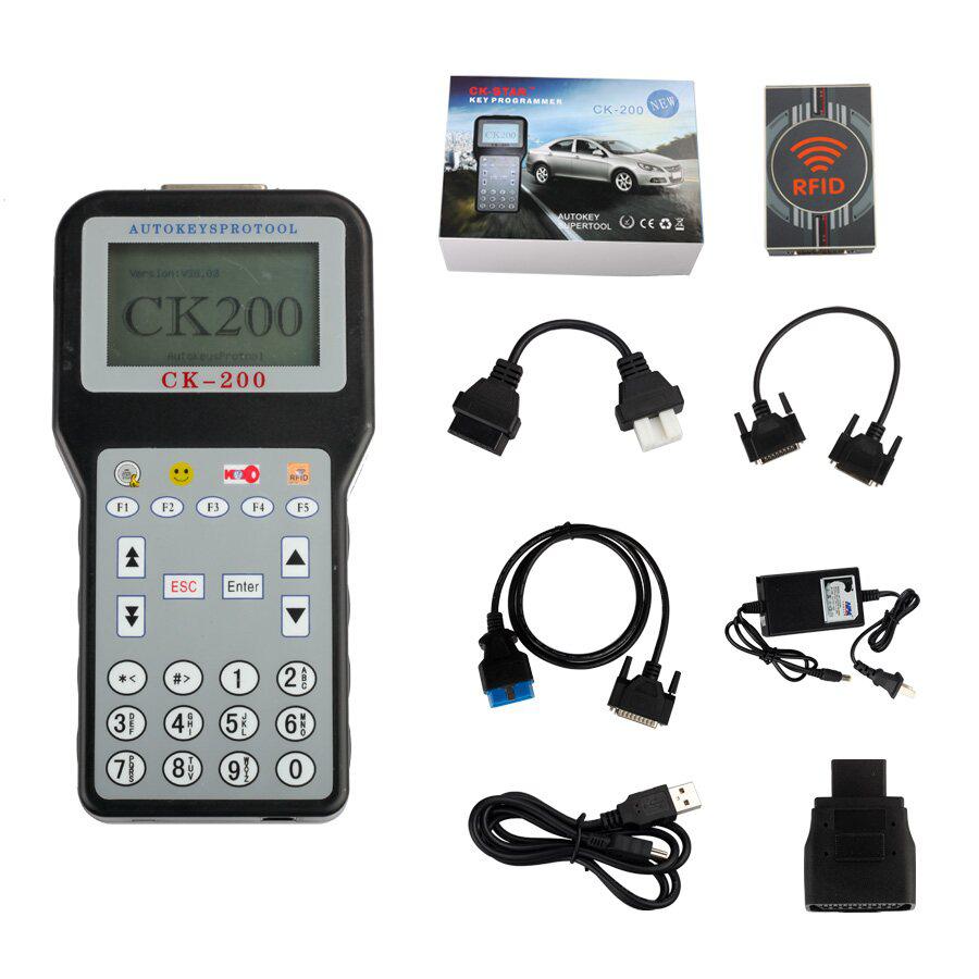V50.01 CK-200 CK200 Auto Key Programmer Updated Version of CK-100 Free Shipping by DHL