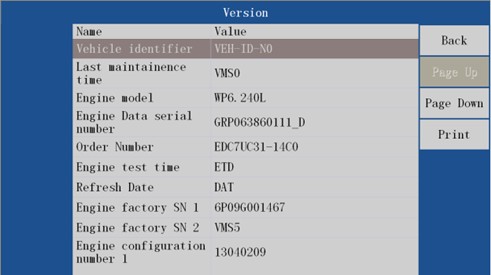 VDSA-HDECU Diesel ECU Flashing Tool function 1