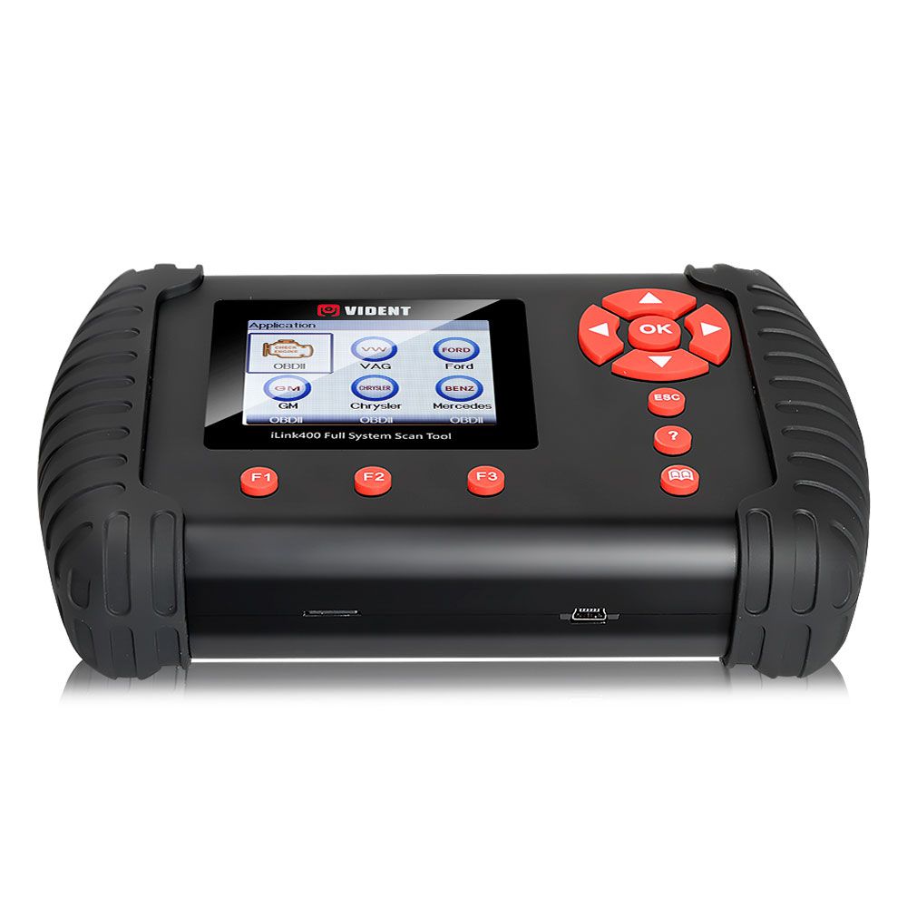 Original VIDENT iLink400 Full System Scan Tool Single Make Support ABS/SRS/EPB//DPF Regeneration/Oil Reset