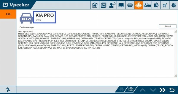 Vpecker Update Kia Pro