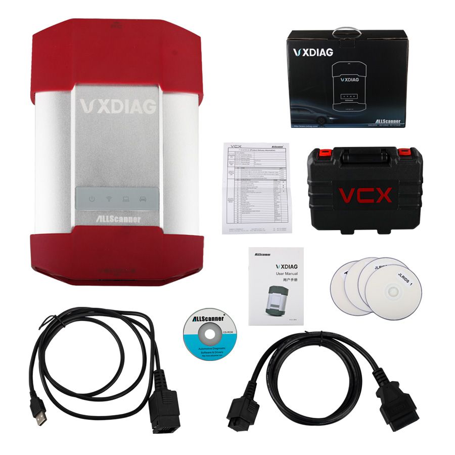 WIFI VXDIAG MULTI Diagnostic Tool for Toyota Honda Land Rover/Jaguar JLR & Volvo 4 IN 1 Scanner