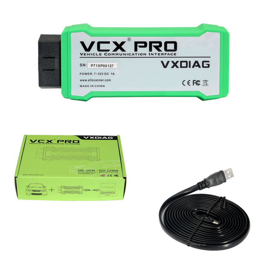 VXDIAG VCX NANO PRO 7 in 1 for GM/Ford Mazda/VW/Honda/Volvo/Toyota/JLR Auto Diagnostic Tool