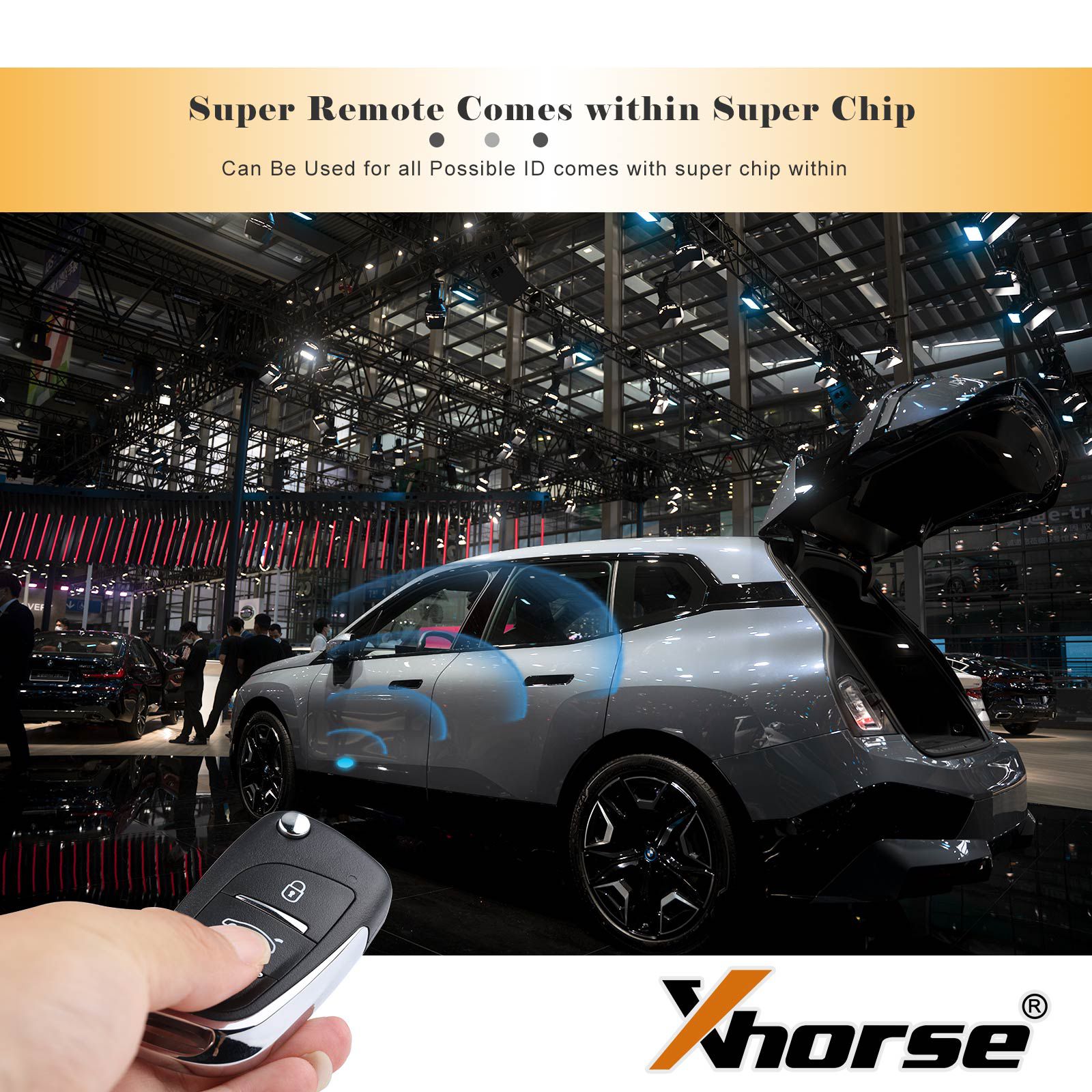 Xhorse XEDS01EN DS Style Super Remote 3 Buttons with Built-in Super Chip English Version 5pcs/lot