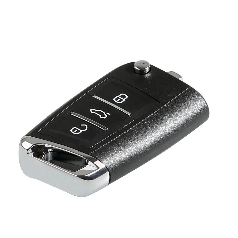 Xhorse XKMQB1EN Wire Remote Key VW MQB Flip 3 Buttons English Version 5pcs/lot