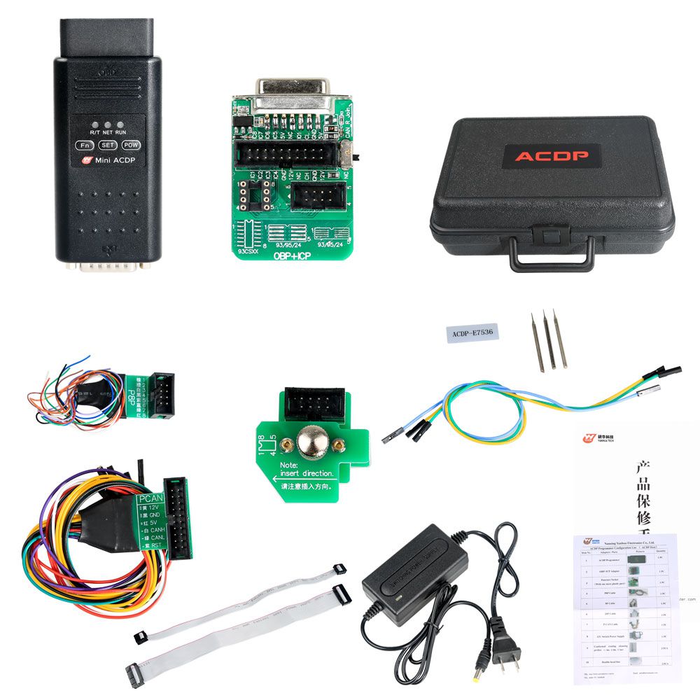 Yanhua Mini ACDP Programming Master Basic Module with License A801 No Need Soldering Work on PC/Android/IOS with WiFi