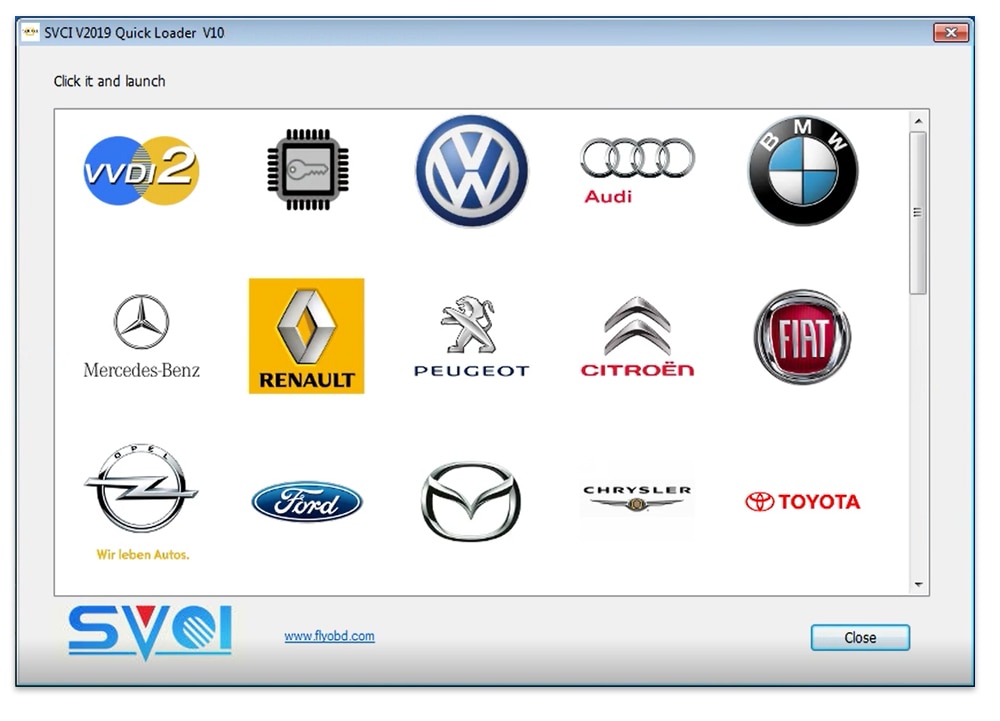 SVCI V2020 FVDI Full Version IMMO Diagnostic Programming Tool