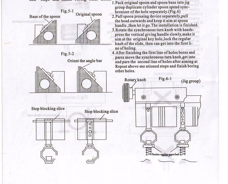 368A Key Cutting Duplicated Machine Instruction 3