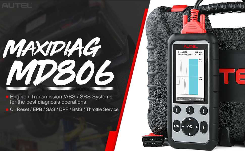 Autel MaxiDiag MD806 Pro Full System Diagnostic Tool