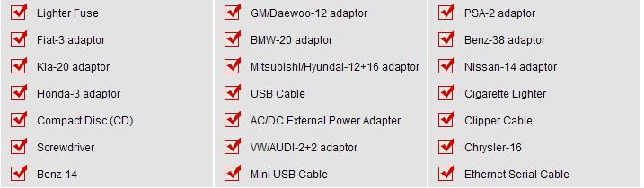 AUTEL Maxysis Elite Accessories