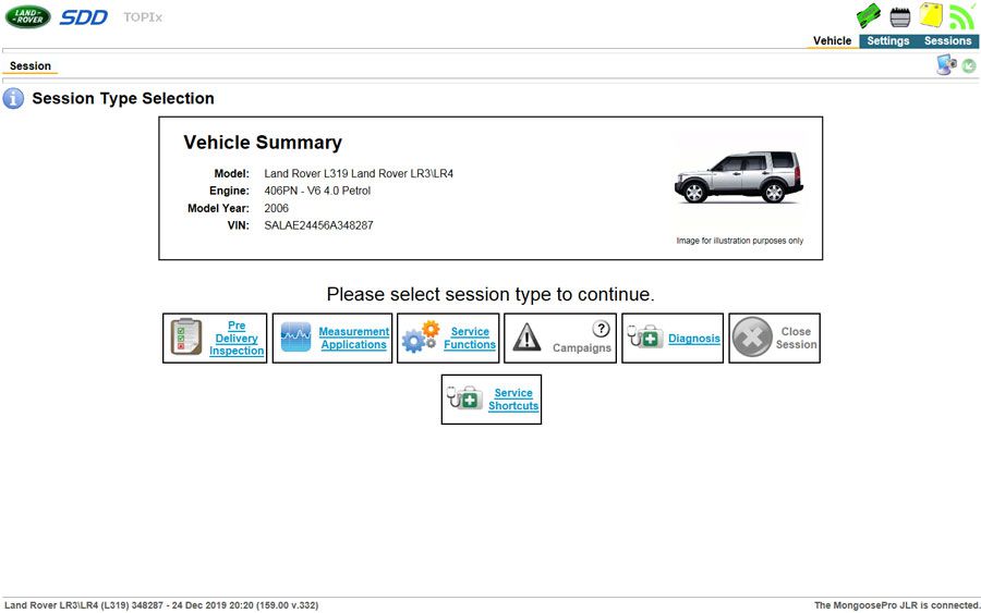 JLR Mangoose SDD Pro