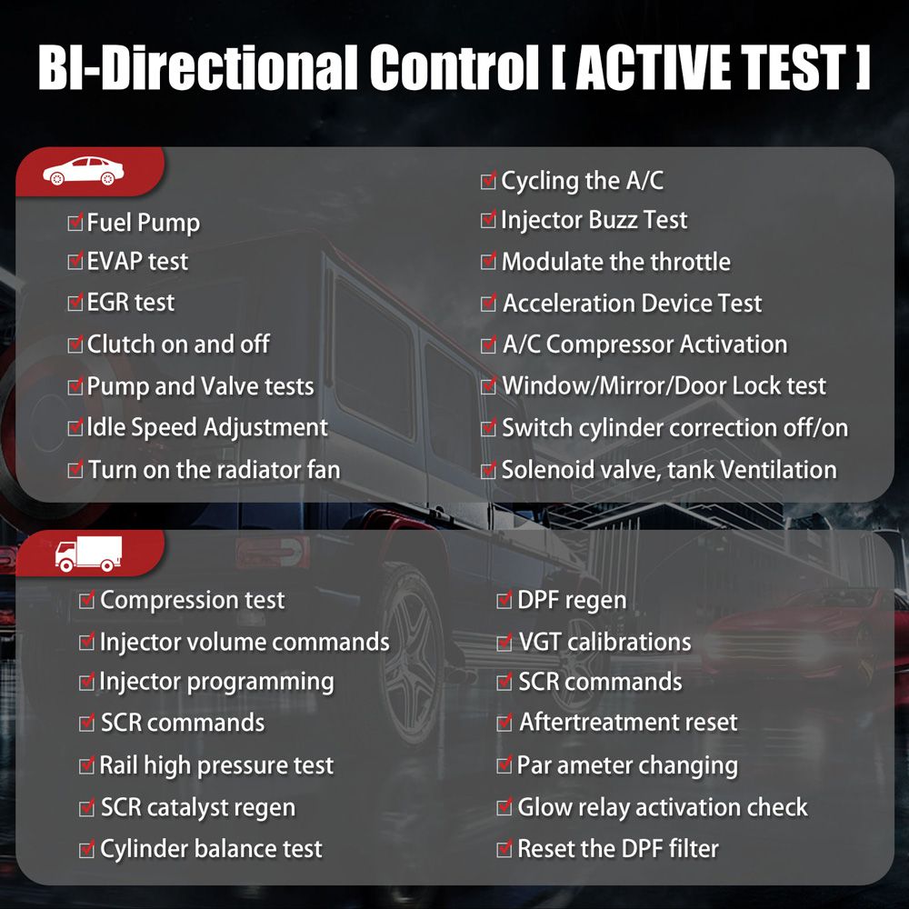 X431 PAD VII ACTIVE TEST