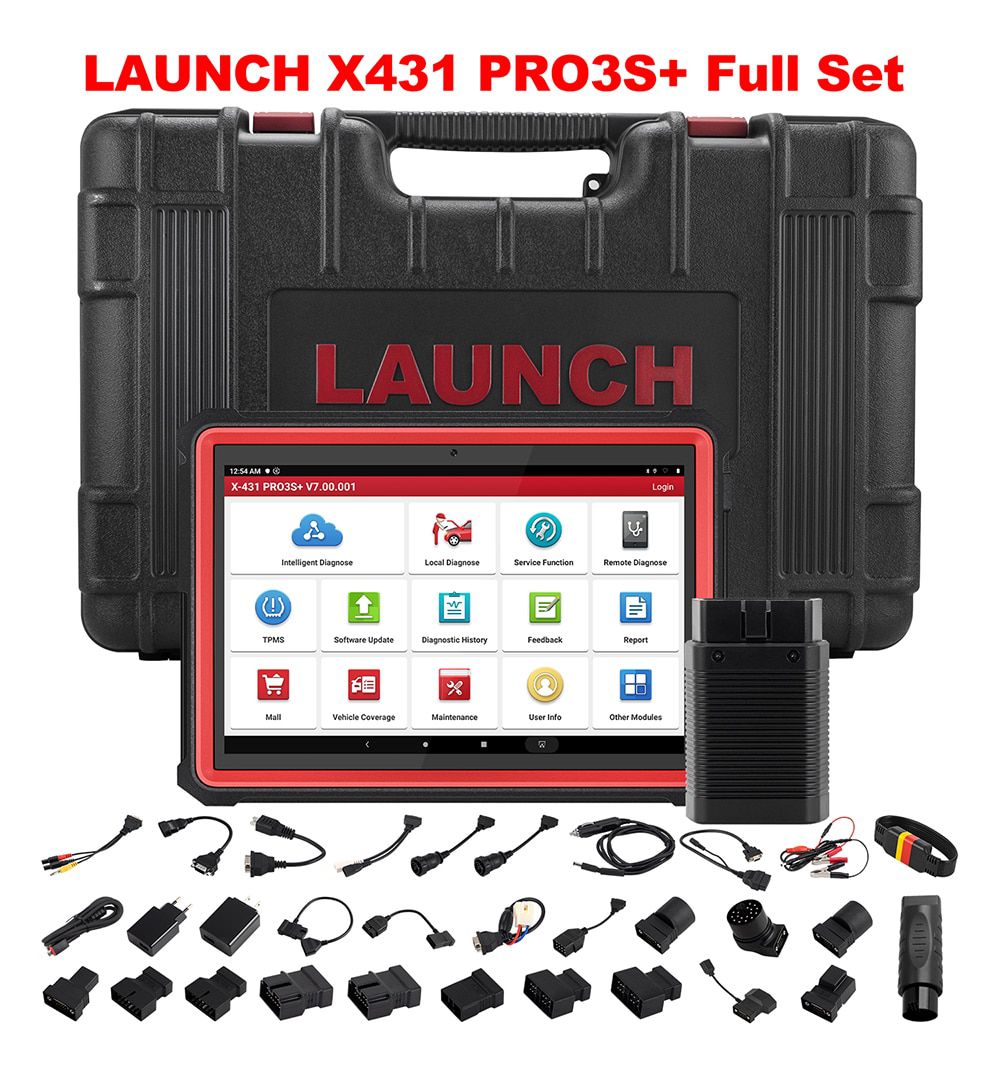 LAUNCH X431 PRO3S+ Package List